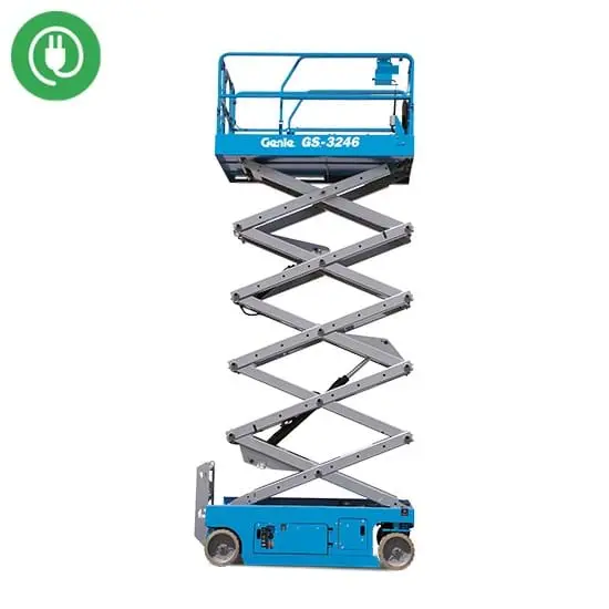 Schaarhoogwerker elektrisch 12mtr.