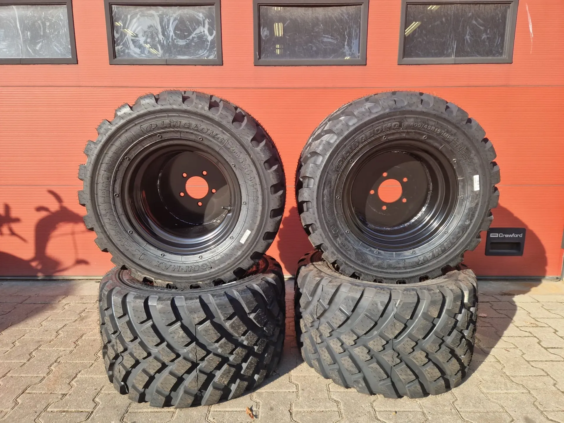 Set nieuwe wielen 400/45R15 (4 stuks)